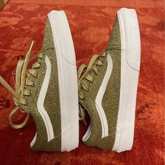 VANS Chunky Glitter Old Skool Womens Shoes - Picture 12 of 16